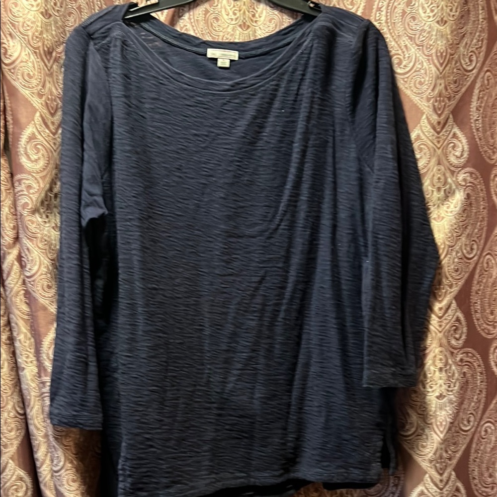 GAP Dark Blue Long Sleeve Women's Tee